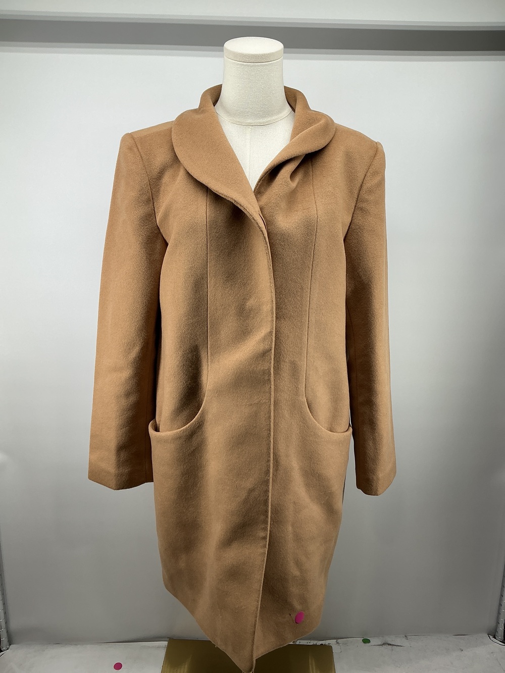 Wool Cashmere Cocoon Coat